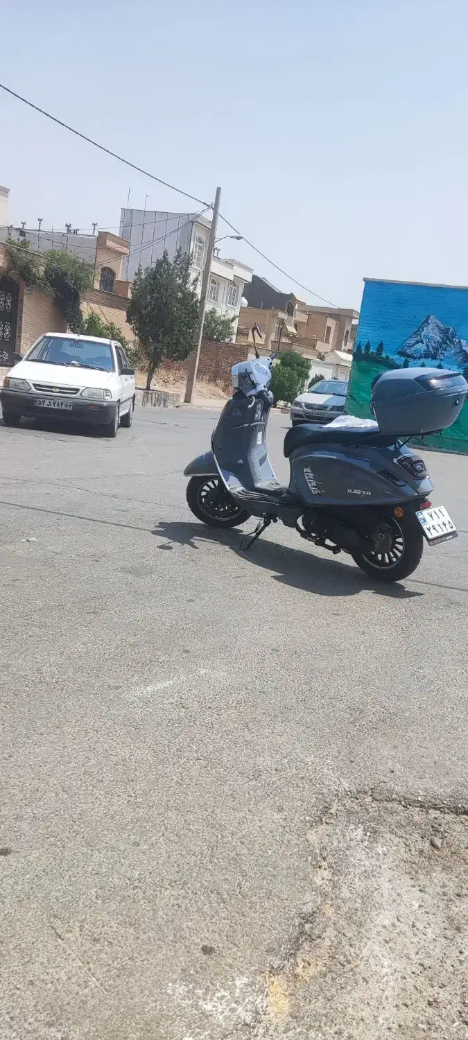 کویر موتور وسپا s5 150|موتورسیکلت|شیراز, شهرک گلستان|دیوار