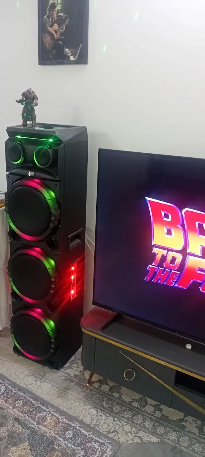 اسپیکر دوتکه بزرگ|سیستم صوتی خانگی|یزد, |دیوار