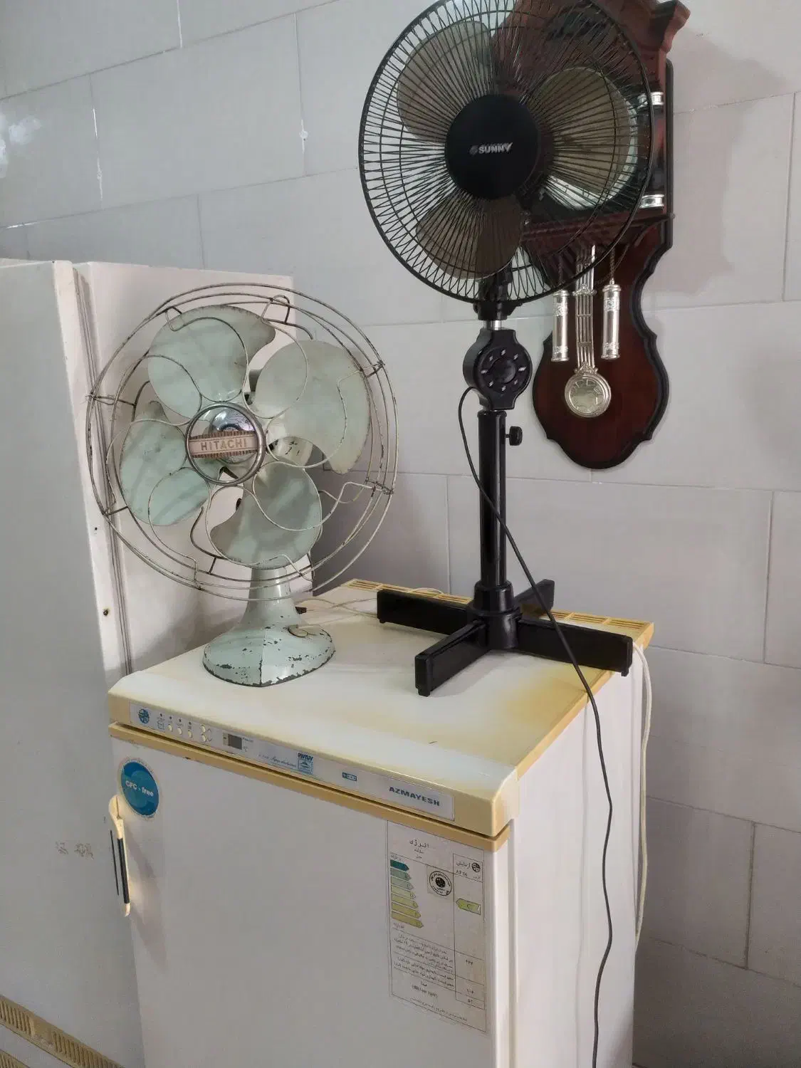 پنکه ژاپن سالم تضمین|پنکه و تصفیه‌کنندهٔ هوا|رشت, قاسمیه|دیوار