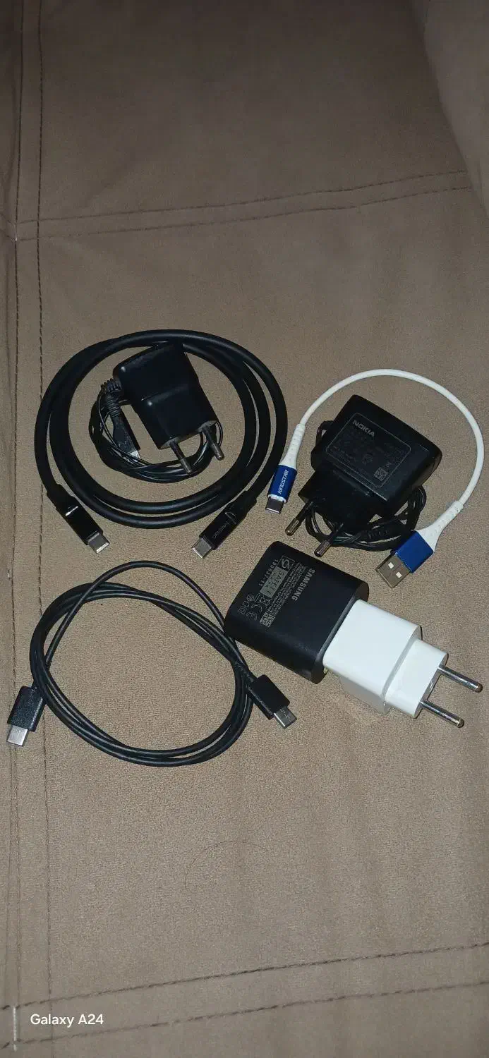 کابل و آداپتور شارژر گوشی تایپسی و اندروید و نوکیا|لوازم جانبی موبایل و تبلت|مشهد, فاطمیه|دیوار
