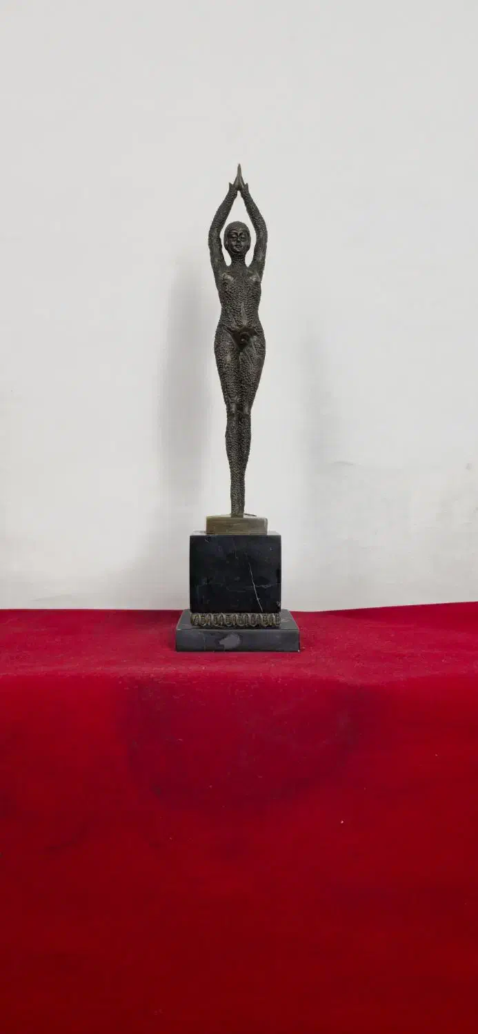 مجسمه برنز دختر باله هونگ برنزی|مجسمه، تندیس، ماکت|تهران, تهرانپارس جنوبی|دیوار