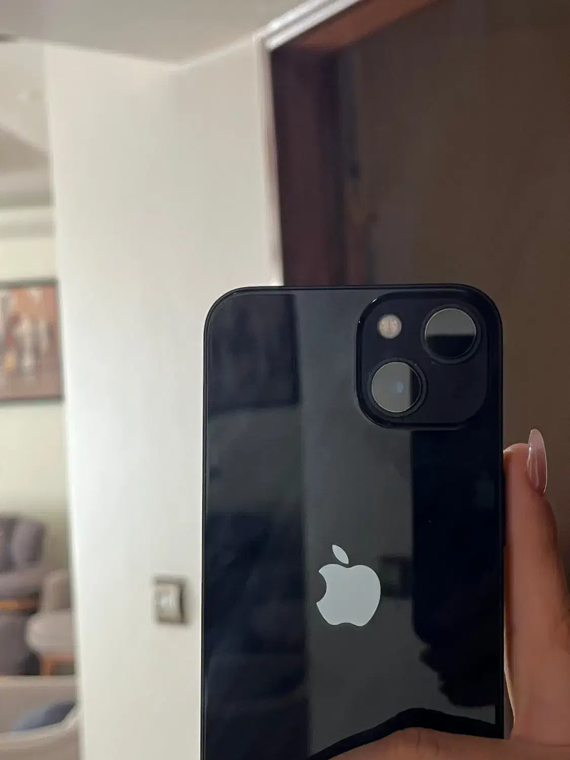 آیفون ۱۳ نرمال مشکی ۱۲۸گ ch بسیار تمیز|موبایل|اصفهان, شهرک کاوه|دیوار