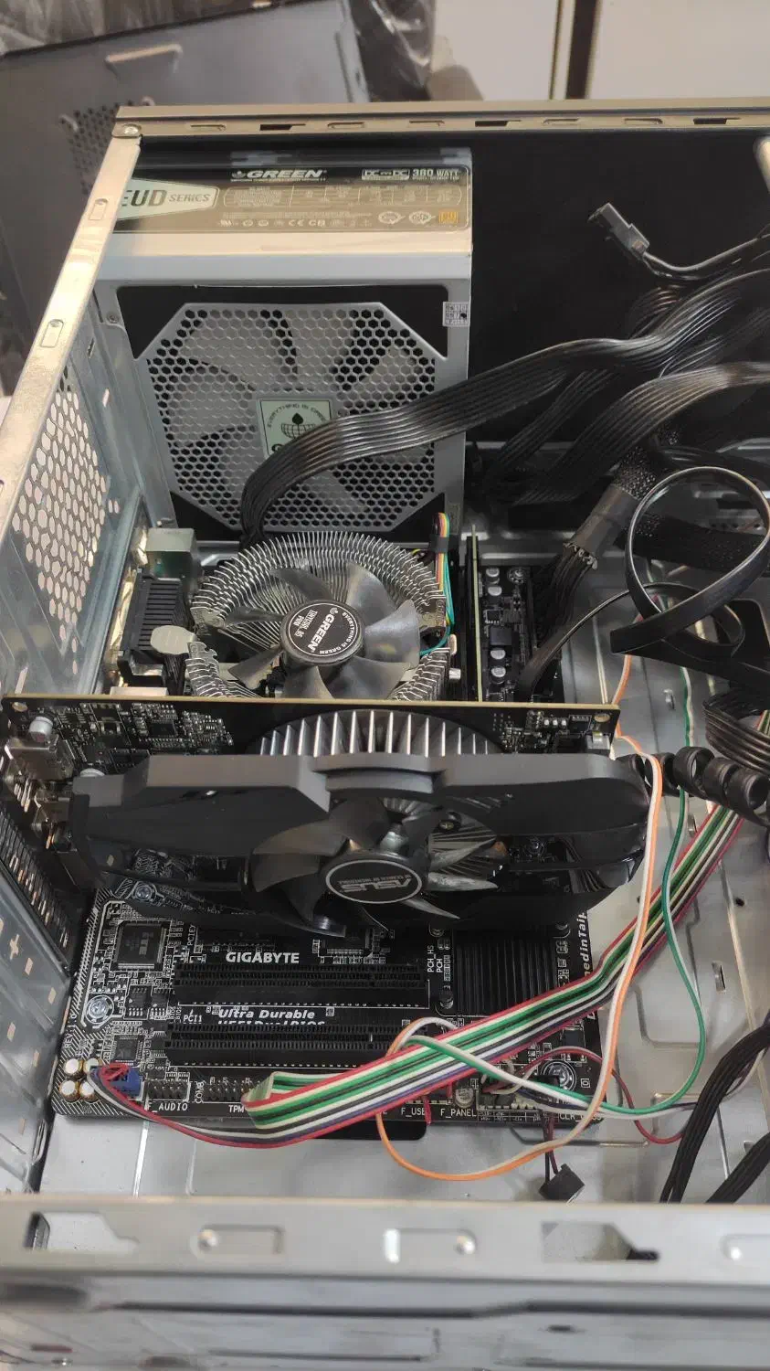 کیس DDR4 نسل ۷ مناسب گیمینگ و اداری|رایانه رومیزی|رضوانشهر, |دیوار