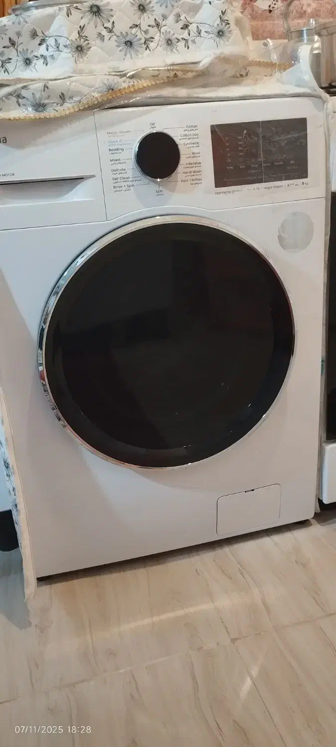 لباسشویی اسنوا|ماشین لباسشویی و خشک‌کن لباس|قم, ولیعصر|دیوار