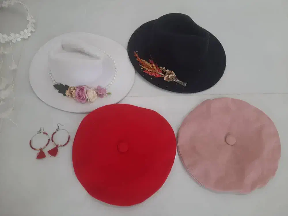 اکسسوری وکلاه های نوباقیمت کم مناسب شب یلداوعکاسی|زیورآلات و اکسسوری|کازرون, |دیوار