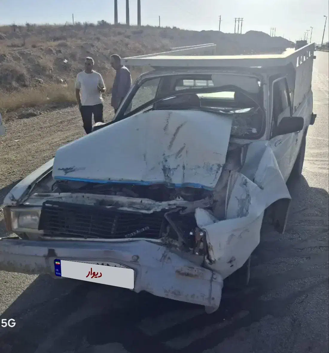 پیکان وانت مدل۹۱ تصادفی|خودرو سواری و وانت|فیروزکوه, |دیوار