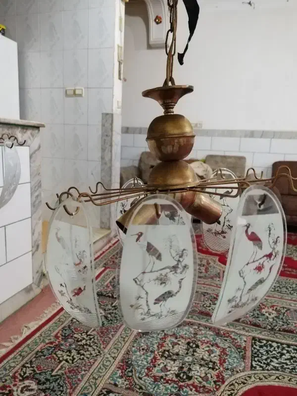 لوستر|لوستر و چراغ آویز|کرمان, |دیوار