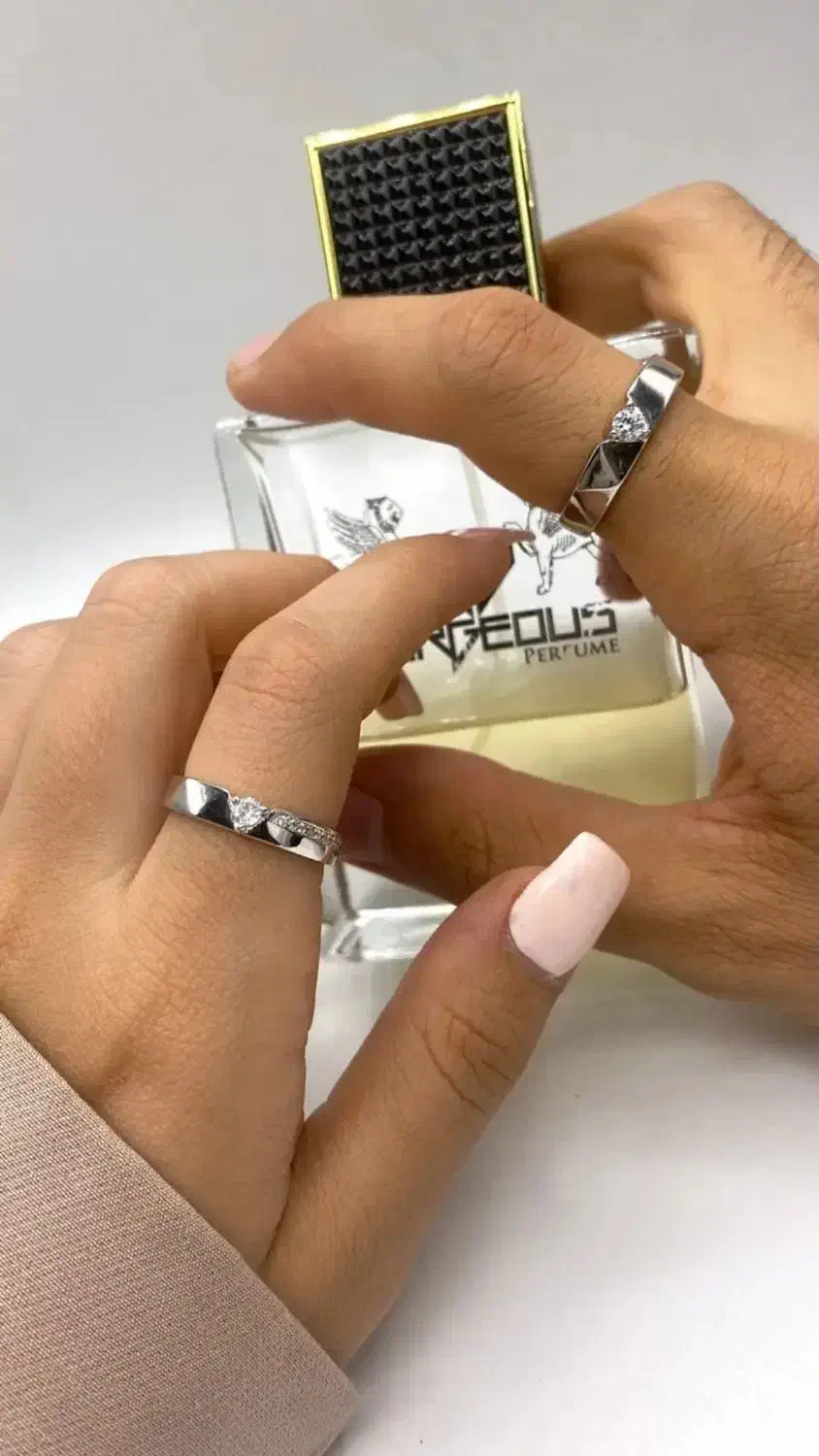 حلقه ست و حلقه تک نقره|جواهرات|اندیمشک, |دیوار