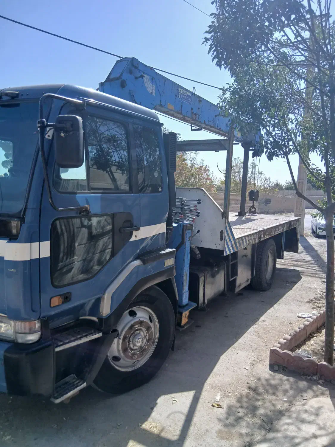 جرثقیل ۱۰ تن و کفی ودکل بلند|خدمات حمل و نقل|صفادشت, |دیوار