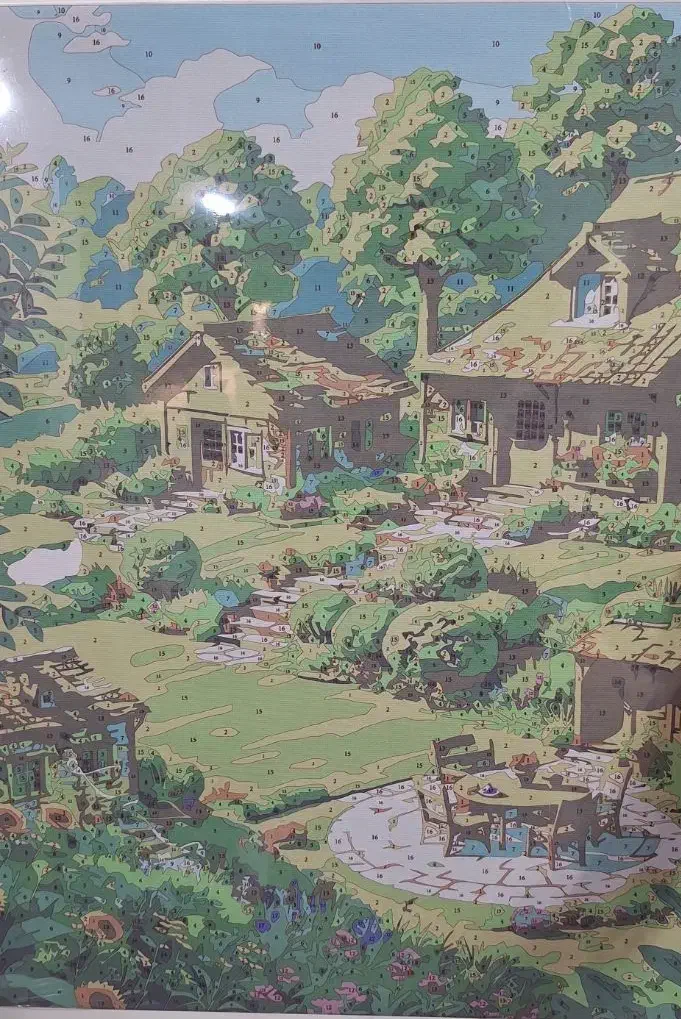 بوم رنگ آمیزی شماره دار ( عددی )|تابلو، نقاشی، عکس|شوشتر, |دیوار