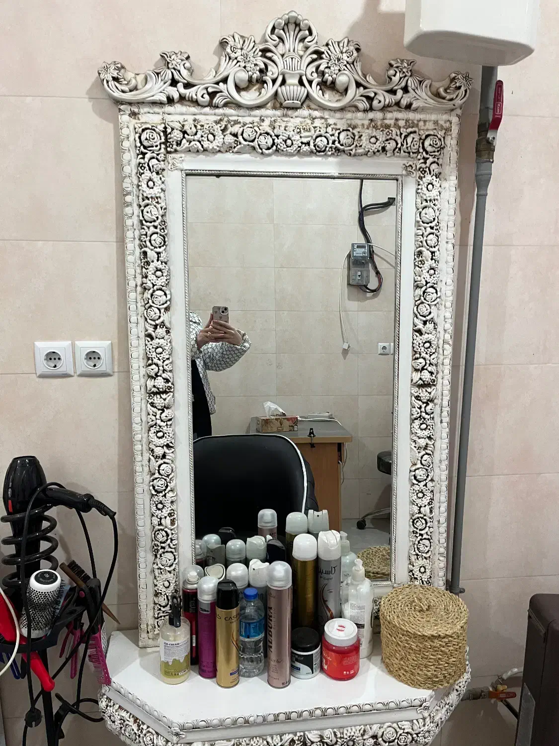 آینه قدی|آینه|تالش, هشتپر|دیوار