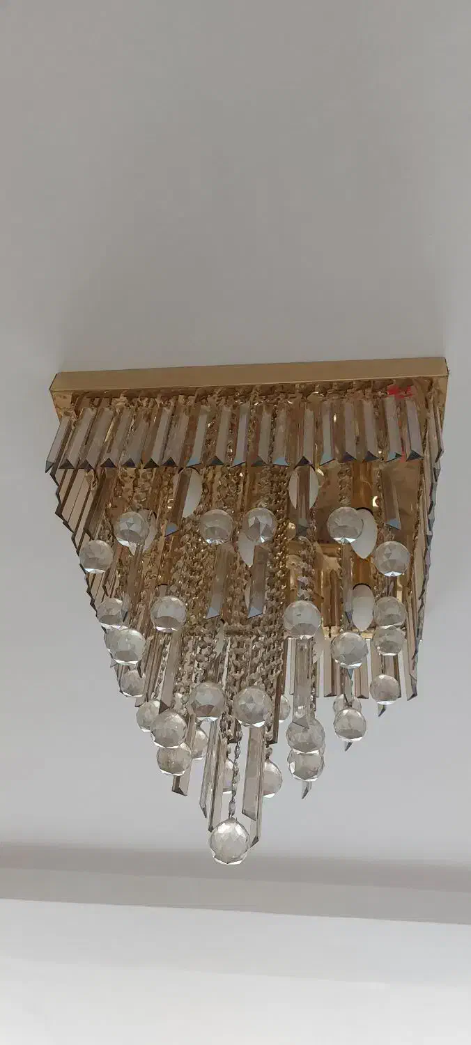 لوستر سقفی کریستالی|لوستر و چراغ آویز|اردبیل, |دیوار