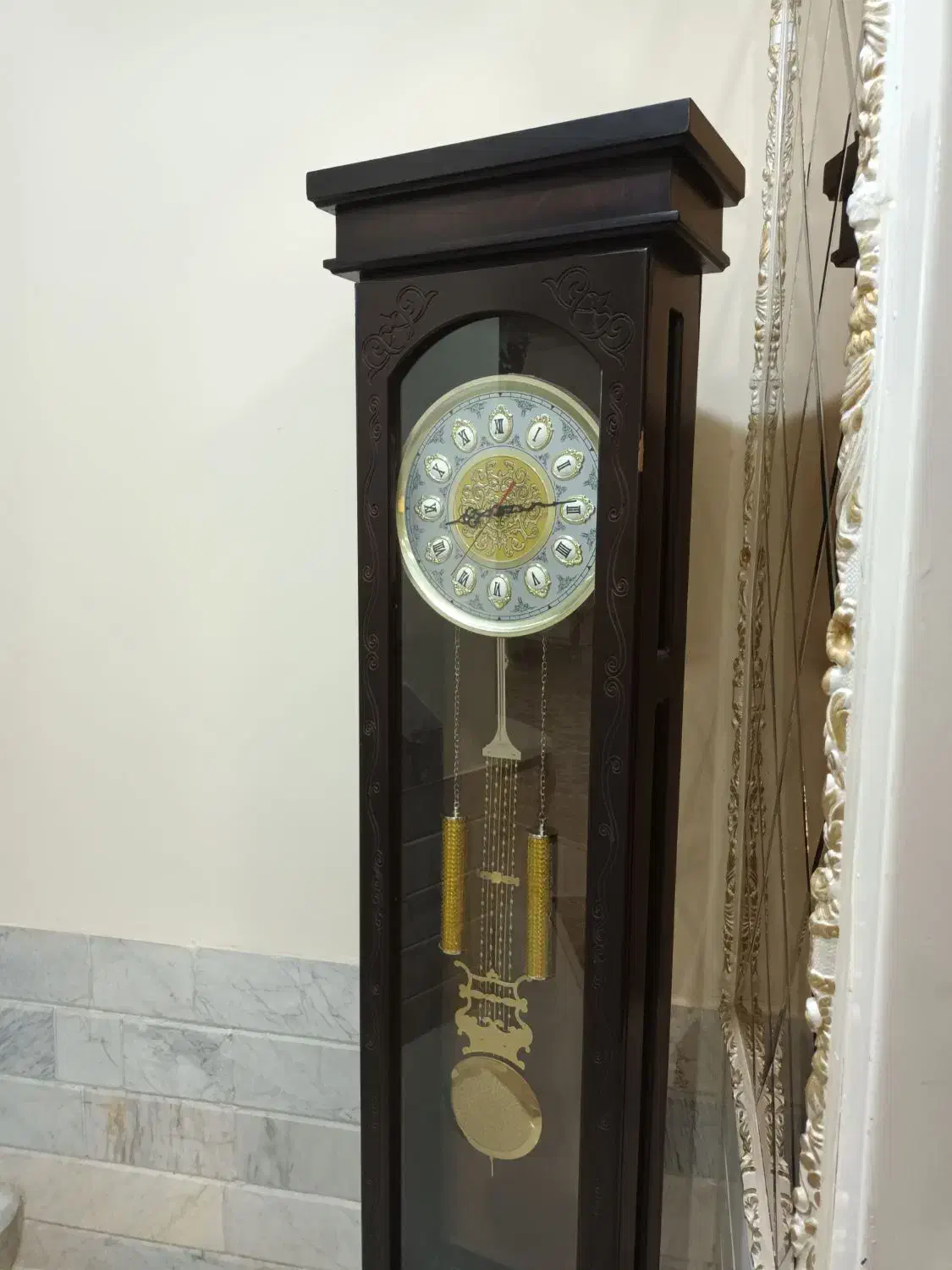 ساعت ایستاده پاندولی|ساعت دیواری و تزئینی|کاشمر, |دیوار