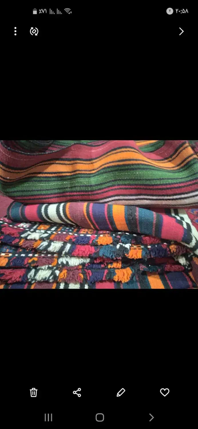 جاجیم قدیمی پشم قیمت توافقی|گلیم، جاجیم، گبه|آذرشهر, |دیوار