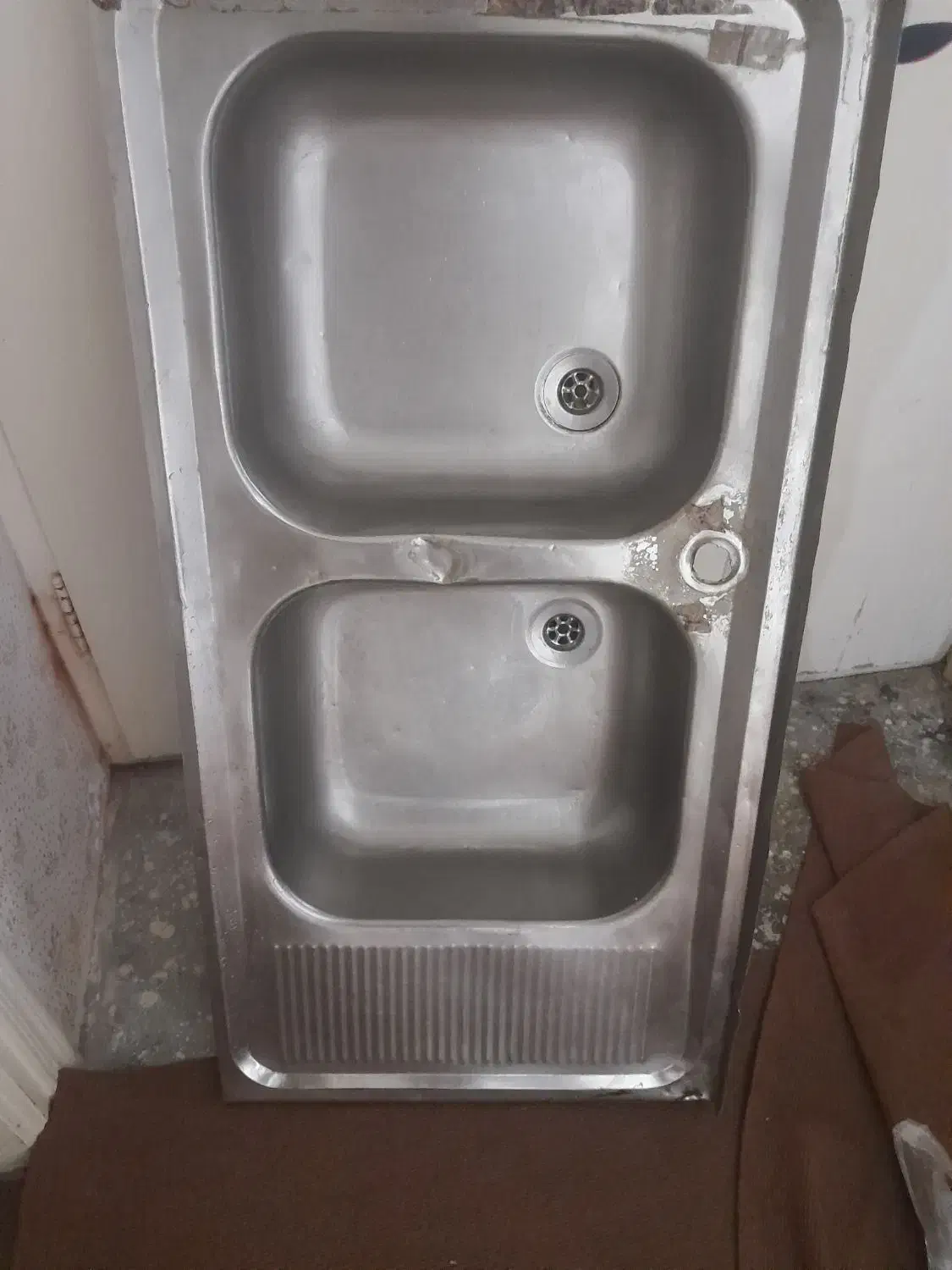 سینک دو قلوی|مصالح و تجهیزات ساختمان|گرگان, |دیوار