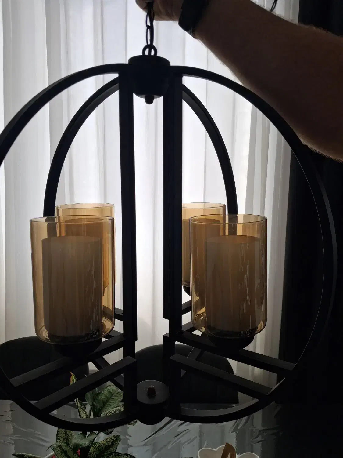 لوستر و بالای کانتر|لوستر و چراغ آویز|پردیس, فاز ۹|دیوار