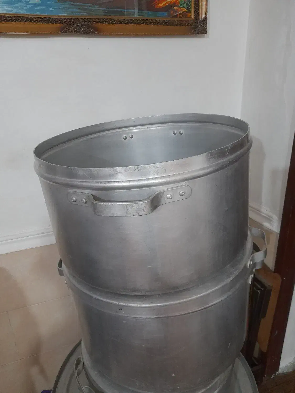 فروش قابلمه روی و آلمینیوم در حد نو|ظروف پختوپز|بندر ماهشهر, |دیوار