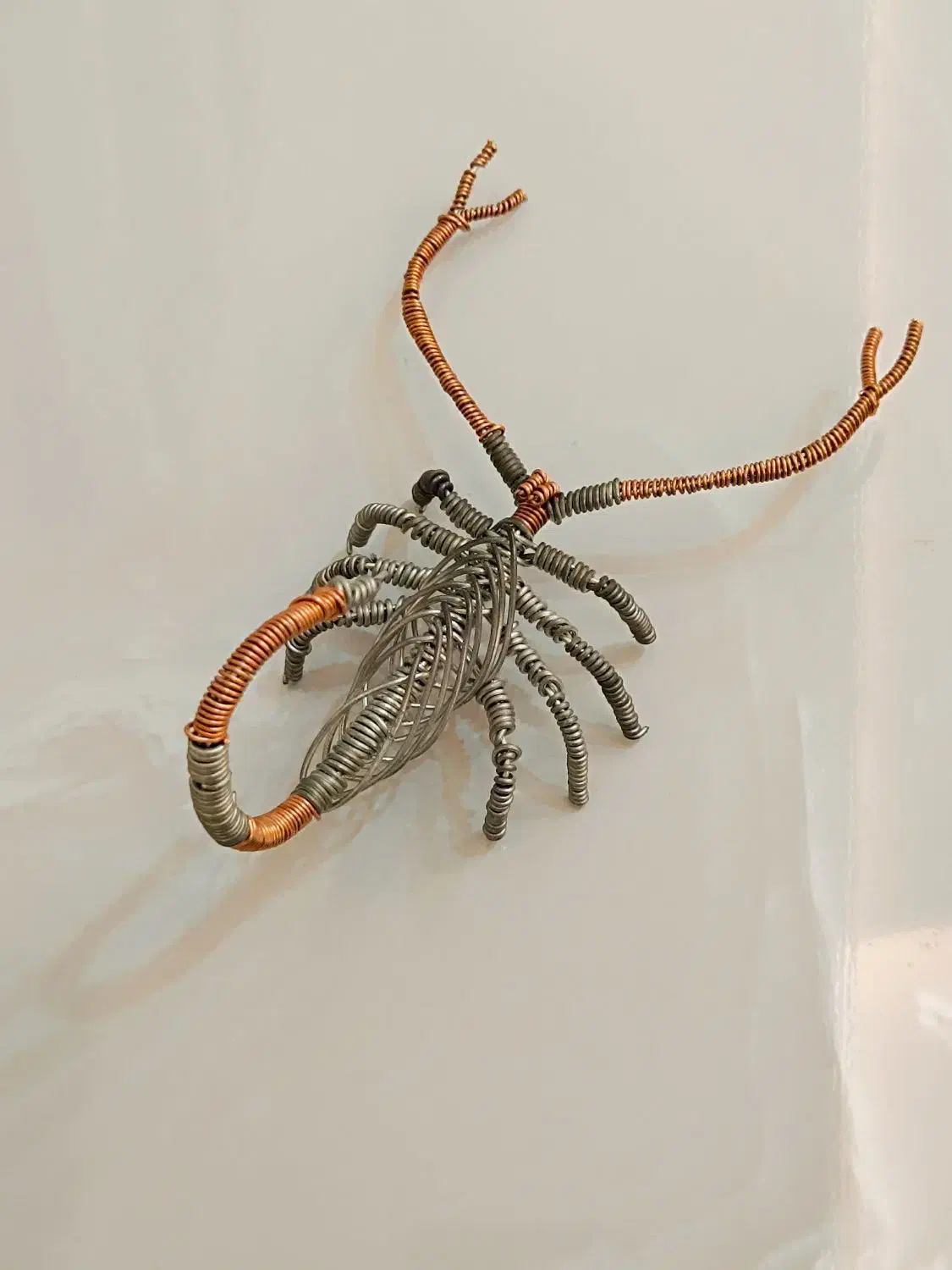 مجسمه مفتولی شاه عقرب|مجسمه، تندیس، ماکت|محمدشهر, ولدآباد|دیوار