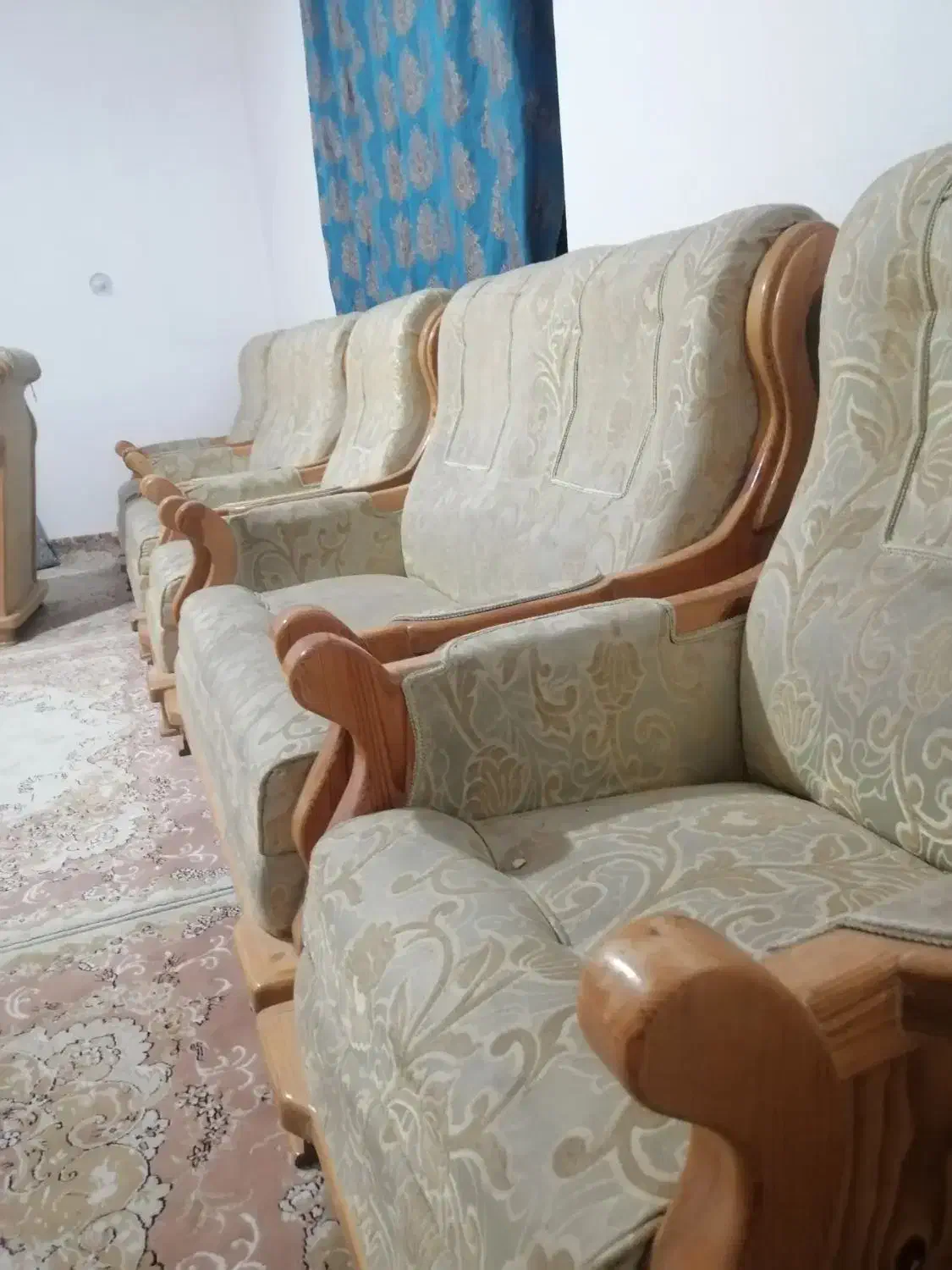 مبل چوبی|مبلمان خانگی و میز عسلی|شاندیز, |دیوار