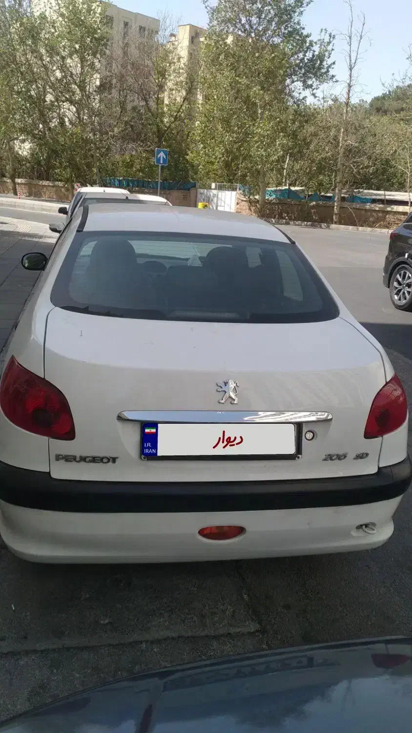 پژو 206 SD V8، مدل ۱۳۹۲|خودرو سواری و وانت|تهران, بوستان چیتگر|دیوار