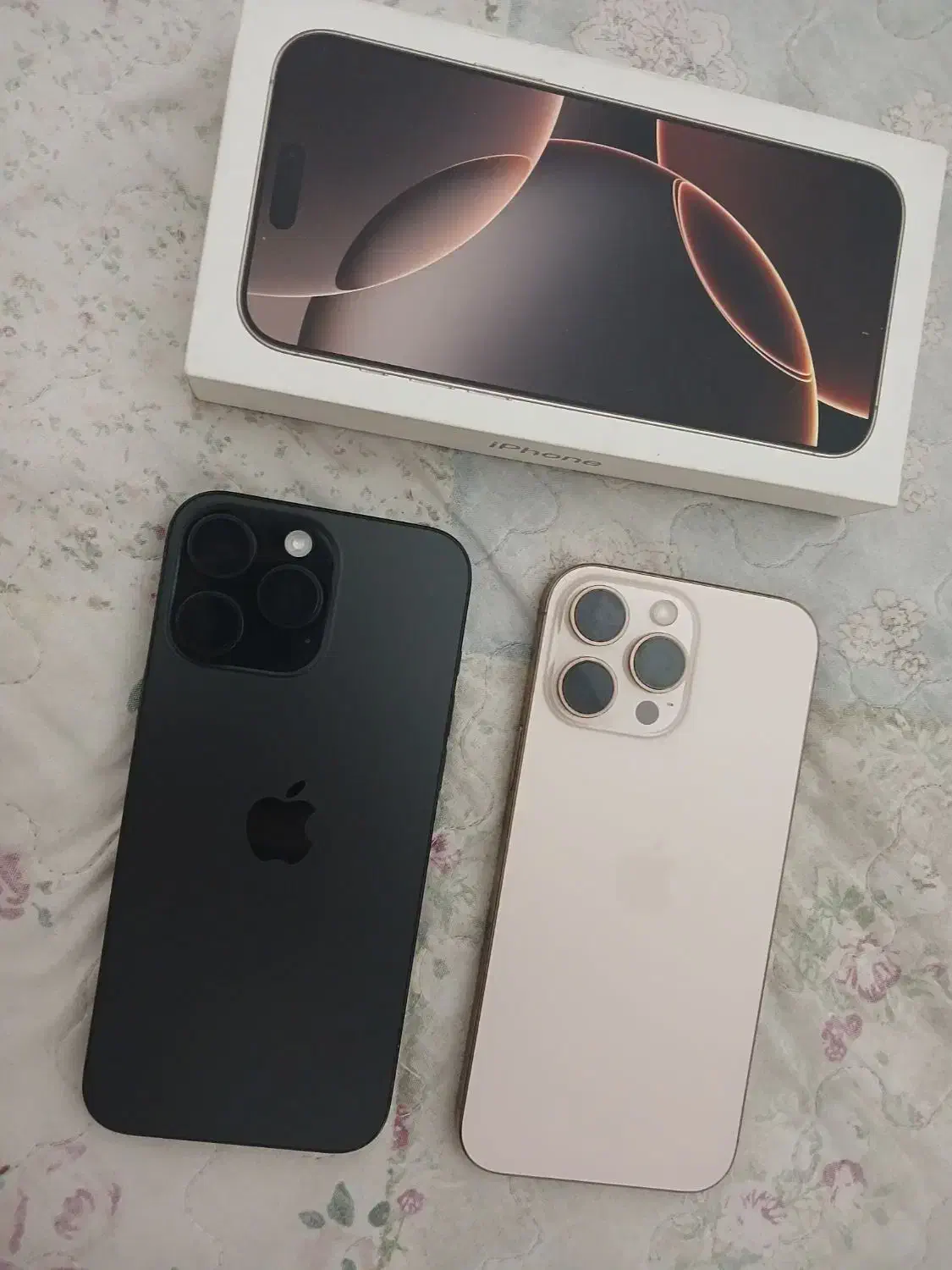 ۲ عدد iphone 16 pro max 256 za|موبایل|مشهد, گلشور|دیوار