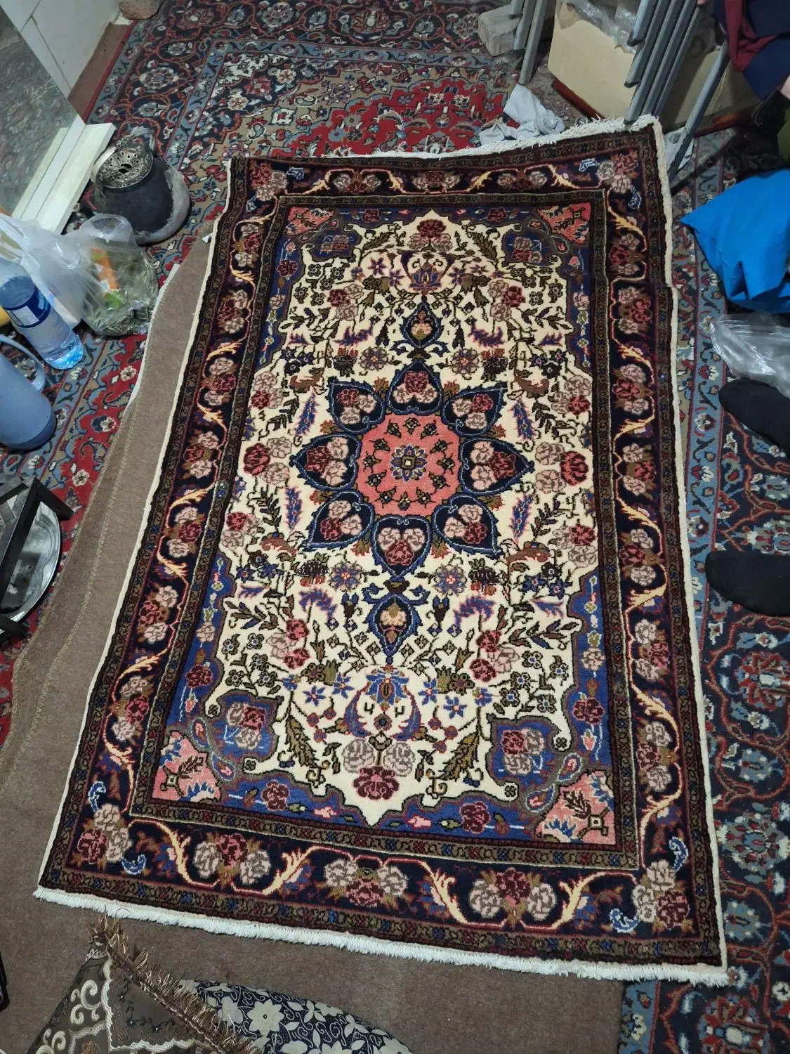 فرش زرونیم دستبافت و فرش اتاق کودک|فرش|همدان, |دیوار