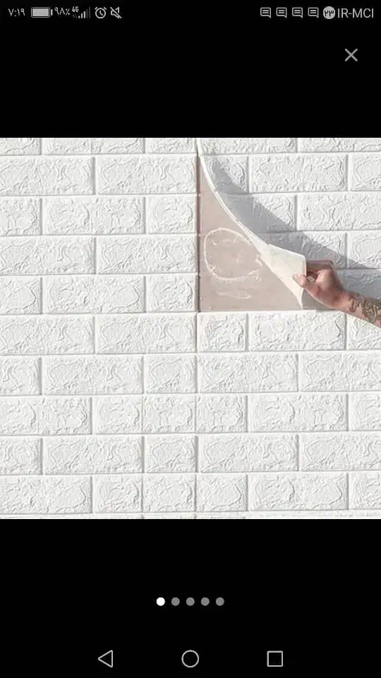 دیوارپوش / کاغذ دیواری فومی چسبی / برچسب|مصالح و تجهیزات ساختمان|رشت, کوی حسینی|دیوار