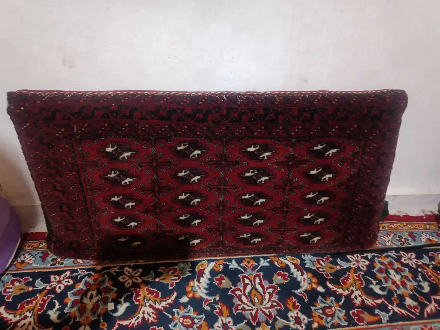 پشتی دست باف|پشتی|تایباد, |دیوار