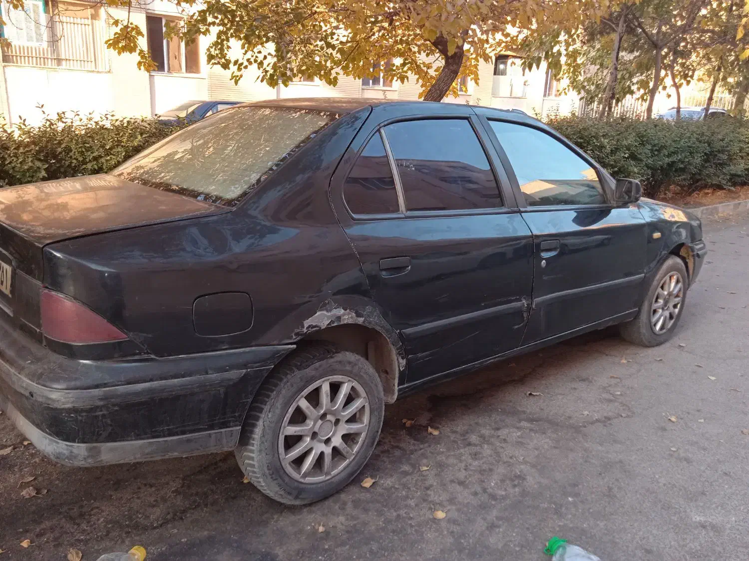 سمند 82 مشکی|خودرو سواری و وانت|قم, پردیسان|دیوار