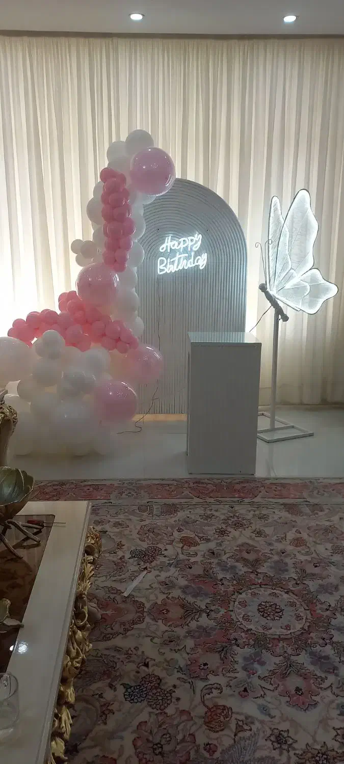 تم تولدی بادکنک ارایی|خدمات پذیرایی، مراسم|تربتحیدریه, طالقانی|دیوار