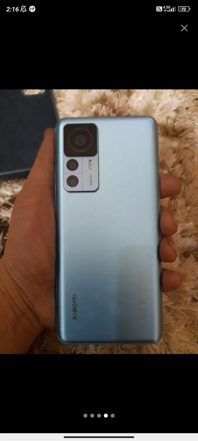 شیائومی 12T pro درحد نو بدون خط و خش|موبایل|تهران, شهرک فرهنگیان|دیوار