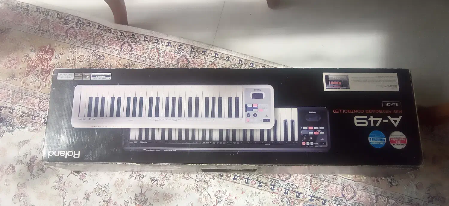 میدی کنترلر رولند A49|پیانو، کیبورد، آکاردئون|شاهین‌شهر, دکتر حسابی|دیوار