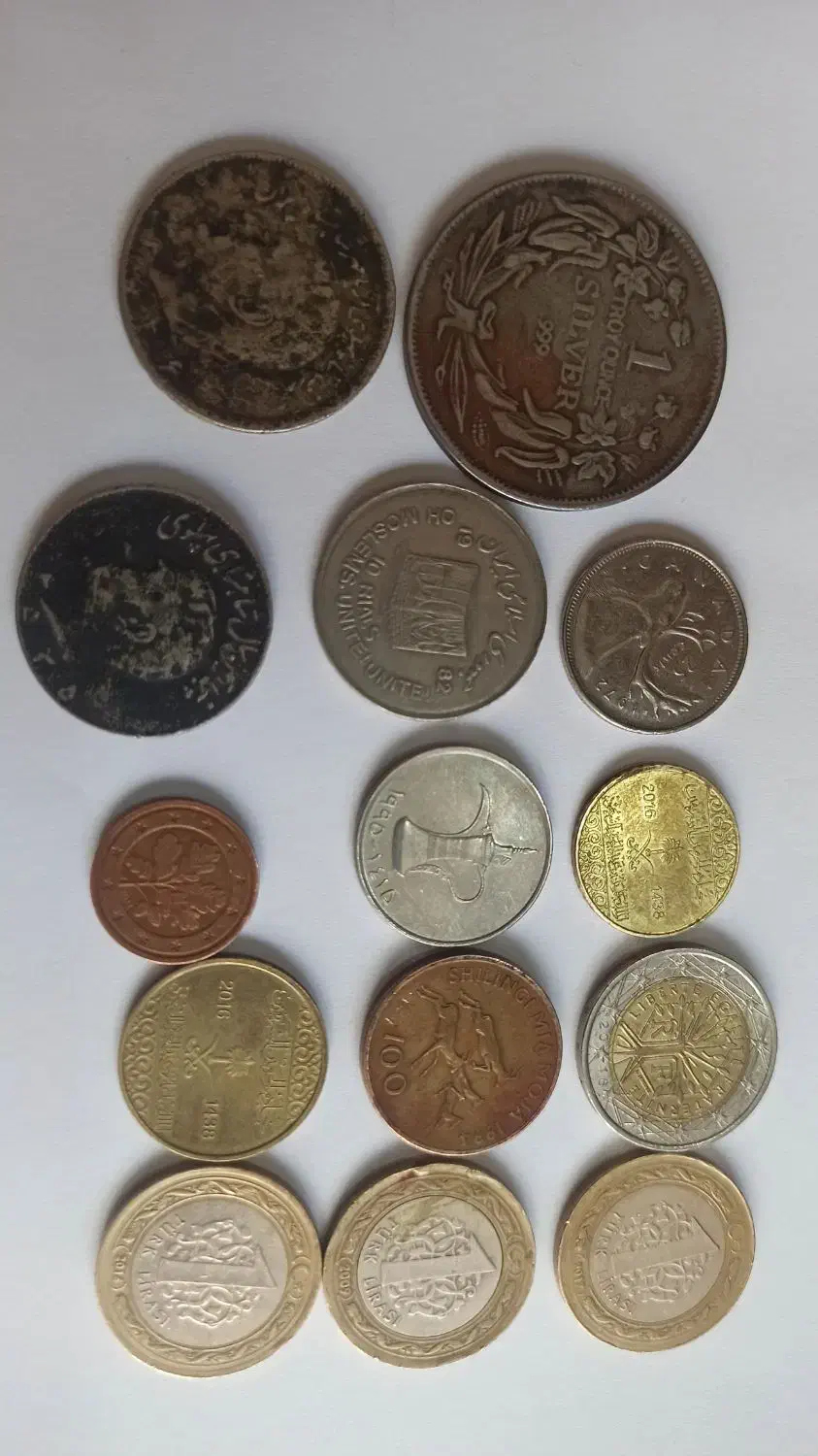 سکه های قدیمی|کلکسیون سکه، تمبر، اسکناس|قم, علی آباد|دیوار