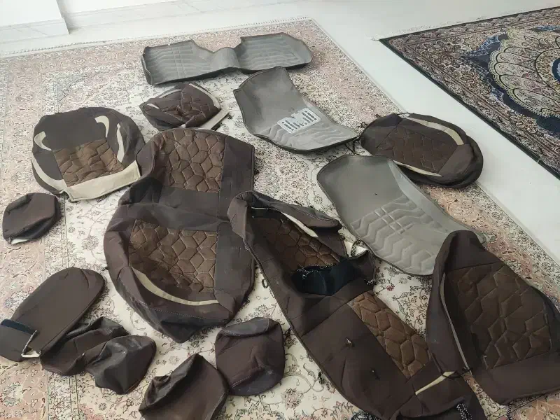 روکش صندلی و زیرپایی پارس در حدنو 700تومن|قطعات یدکی و لوازم جانبی|زاهدان, |دیوار