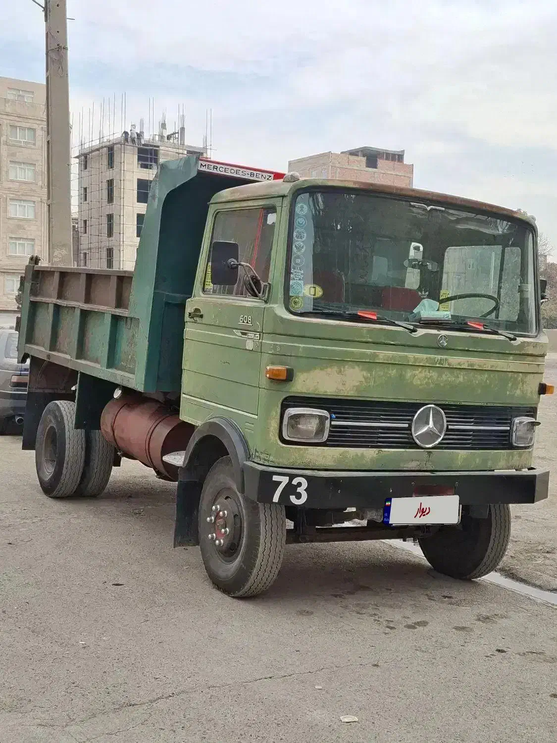 بنز خاور کمپرسی مدل ۱۳۷۳ بیمه دار|خودرو سنگین|چهاردانگه (تهران), |دیوار