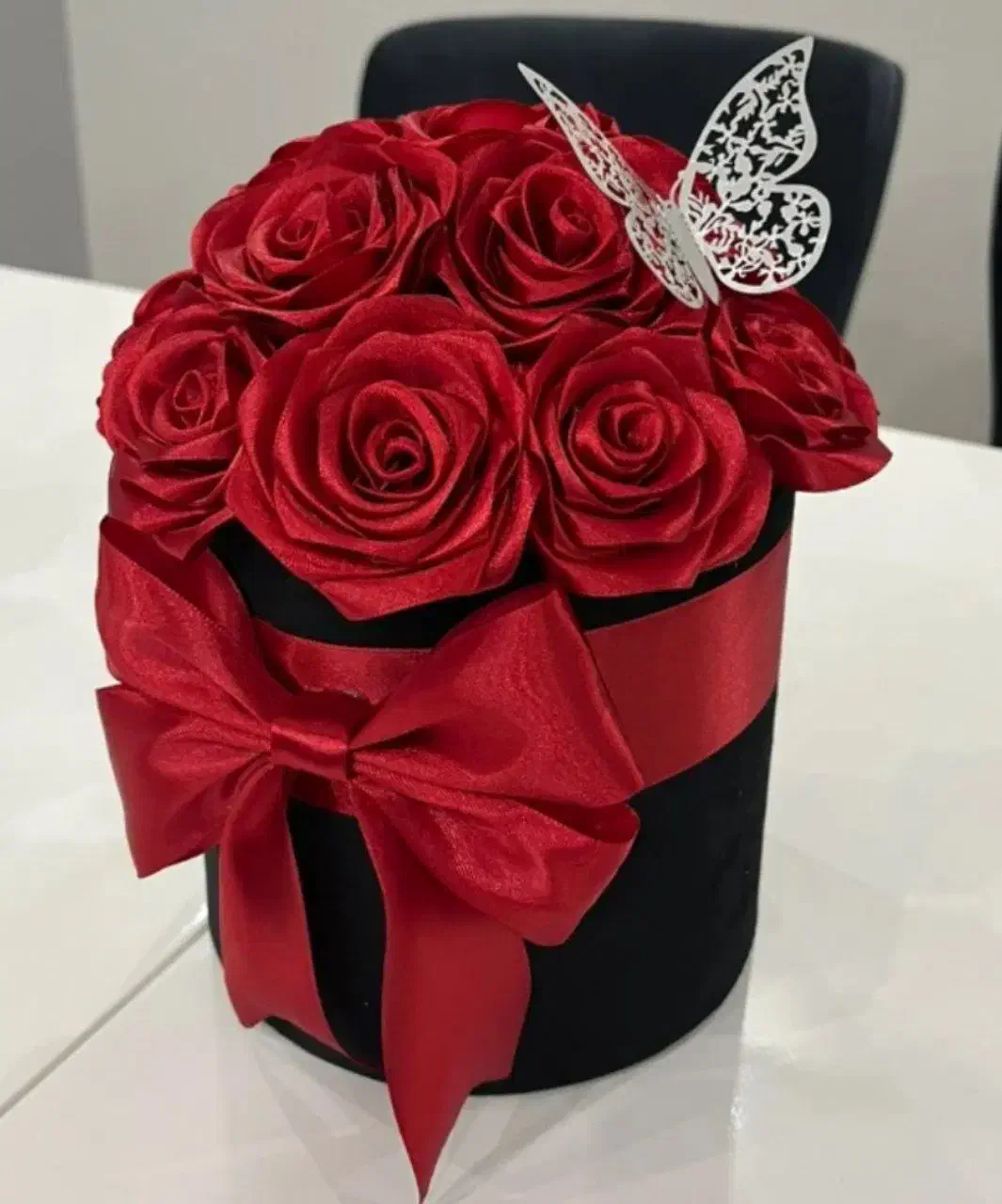 گل روبانی ویژه روز مادر|گل مصنوعی|دامغان, |دیوار