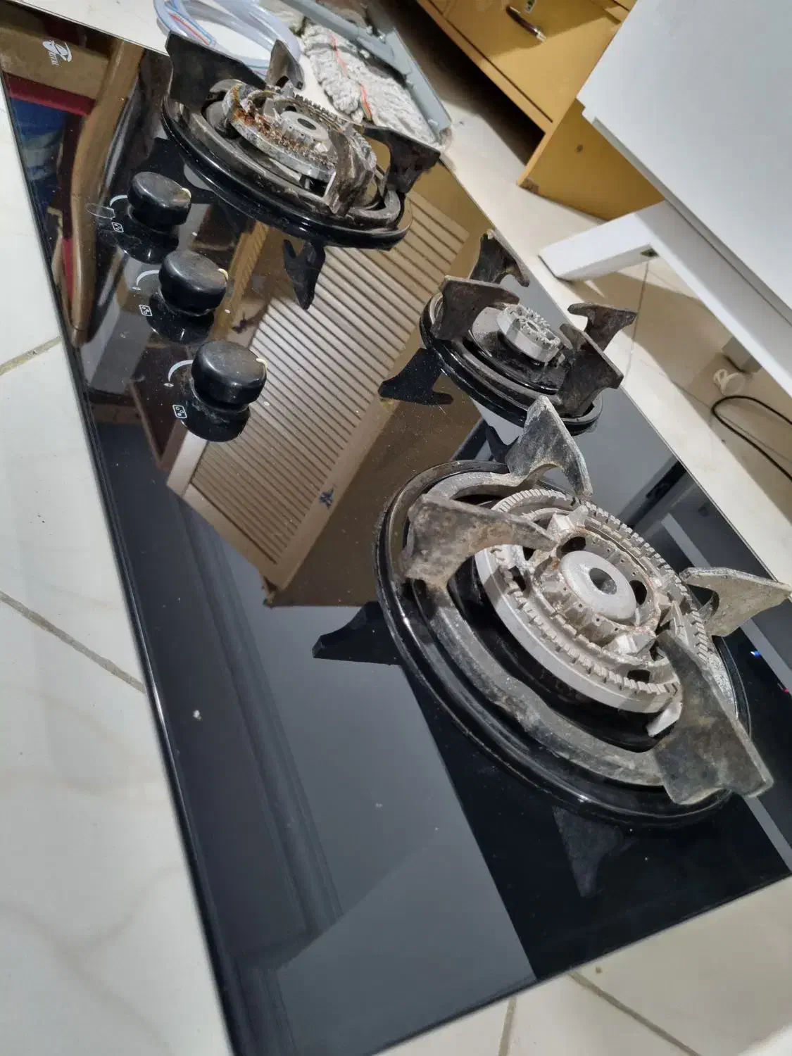 گاز رومیزی شیشه ای|اجاق گاز و لوازم برقی پختوپز|فردیس, ثابتی|دیوار