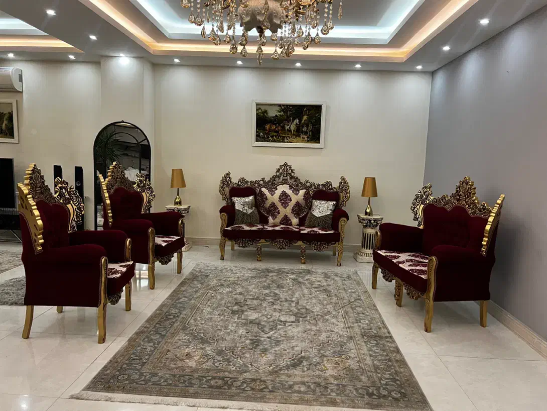 مبل سلطنتی|مبلمان خانگی و میز عسلی|زنجان, |دیوار
