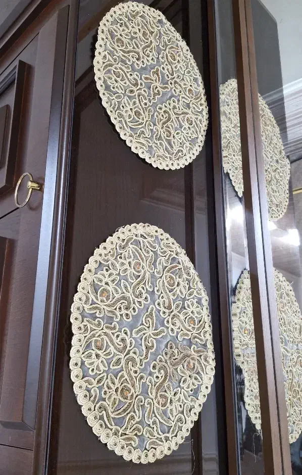 رومیزی و جا دستمالی|پرده، رانر، رومیزی|بابل, |دیوار