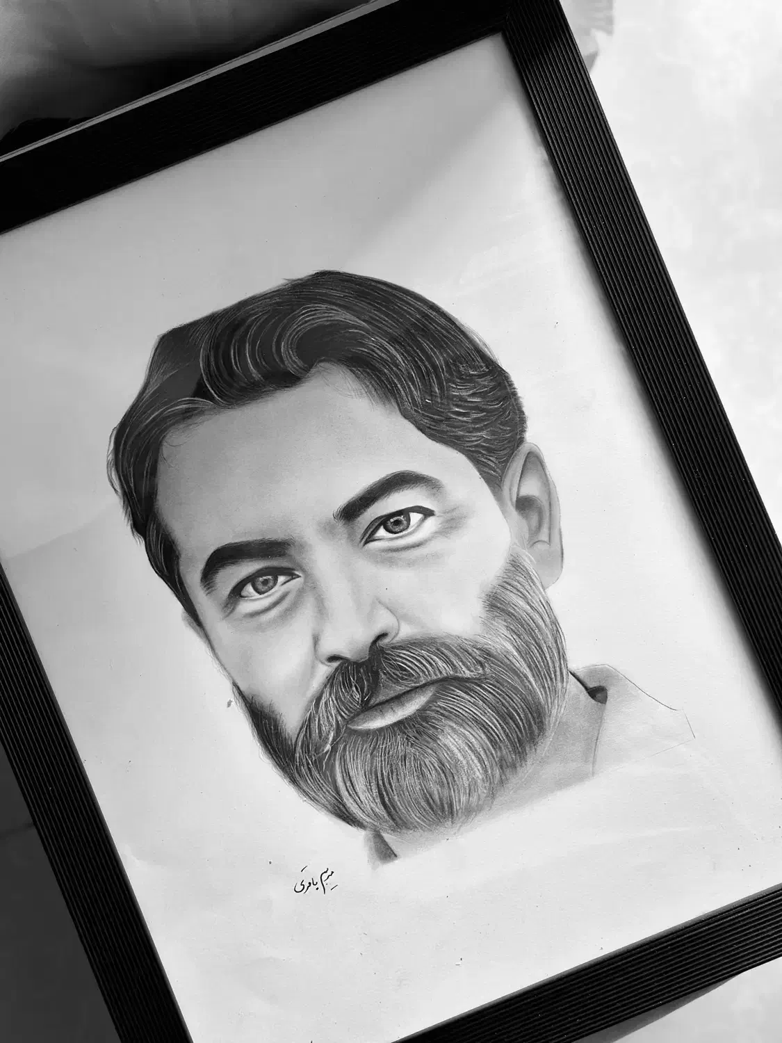 طراحی چهره سیاه‌قلم حرفه‌ای هدیه‌ای خاص و ماندگار|تابلو، نقاشی، عکس|کاشان, فاز ۱ ناجی آباد|دیوار