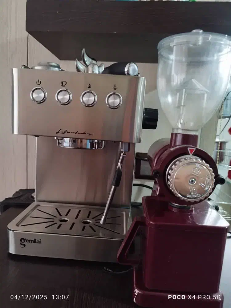 قهوه ساز نیمه صنعتی و آسیاب|سماور، چایساز، قهوهساز|طرقبه, |دیوار