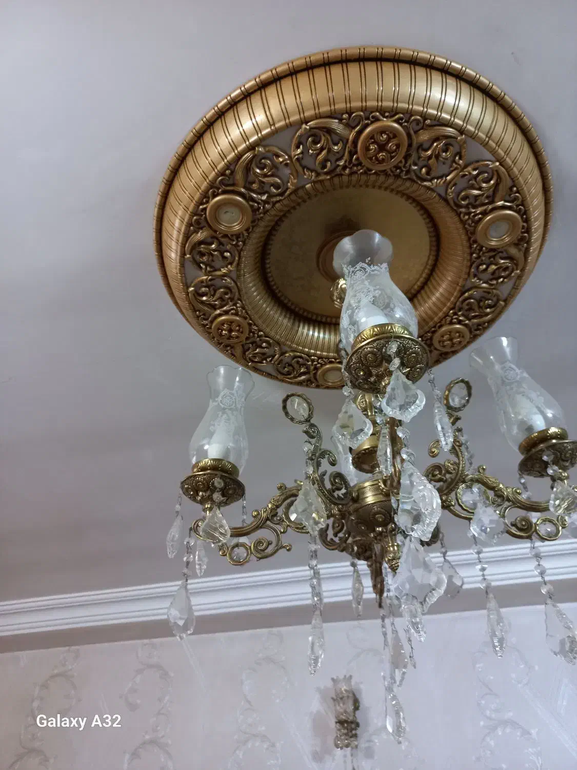 لوستر .دور لامپی ودیوار کوب ست.|لوستر و چراغ آویز|قرچک, شهرک الحدید|دیوار