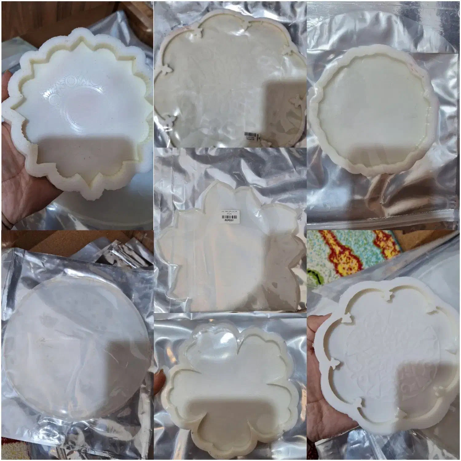 قالب سیلیکونی رزین|صنایع دستی و سایر لوازم تزئینی|چالوس, |دیوار