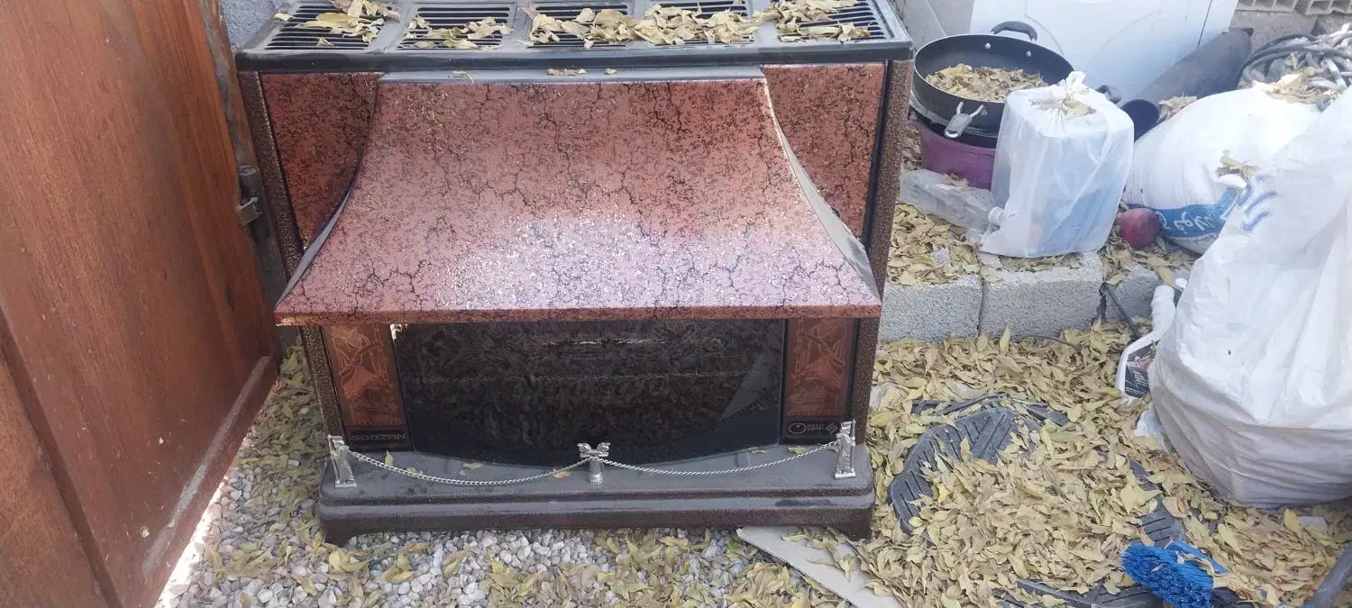 بخاری طرح شومینه|بخاری، هیتر، شومینه|شیراز, فرهنگ شهر|دیوار