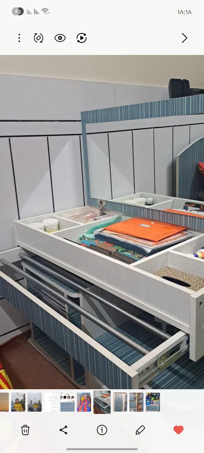 سرویس چوبی برای سیسمونی|اسباب و اثاث بچه|خمینیشهر, |دیوار