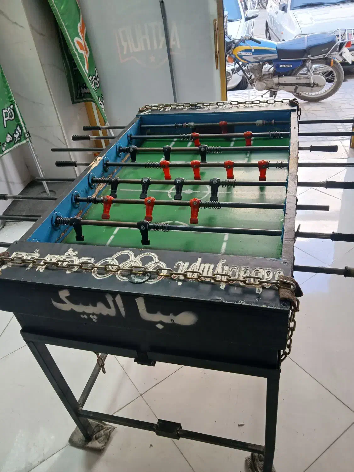 فوتبالدستی چوبی زنجیر کشی شده|ورزشهای توپی|نسیمشهر, |دیوار