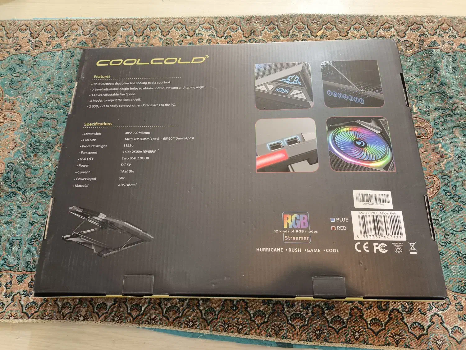 کول پد و خنک کننده لپتاپ گیمینگ|قطعات و لوازم جانبی رایانه|تهران, نیکنام|دیوار