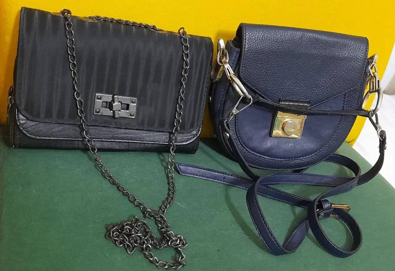 ۲ کیف رودوشی|کیف، کفش، کمربند|کیش, |دیوار