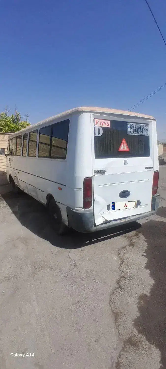 مینی بوس کارسان مدل ۸۷|خودرو سنگین|مبارکه, |دیوار