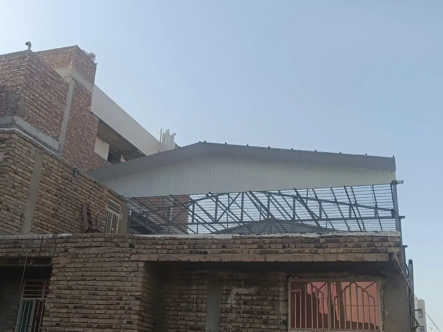 جوشکار اسکلت فلزی و سوله و سقف بک سازه|خدمات پیشه و مهارت|ایرانشهر, |دیوار